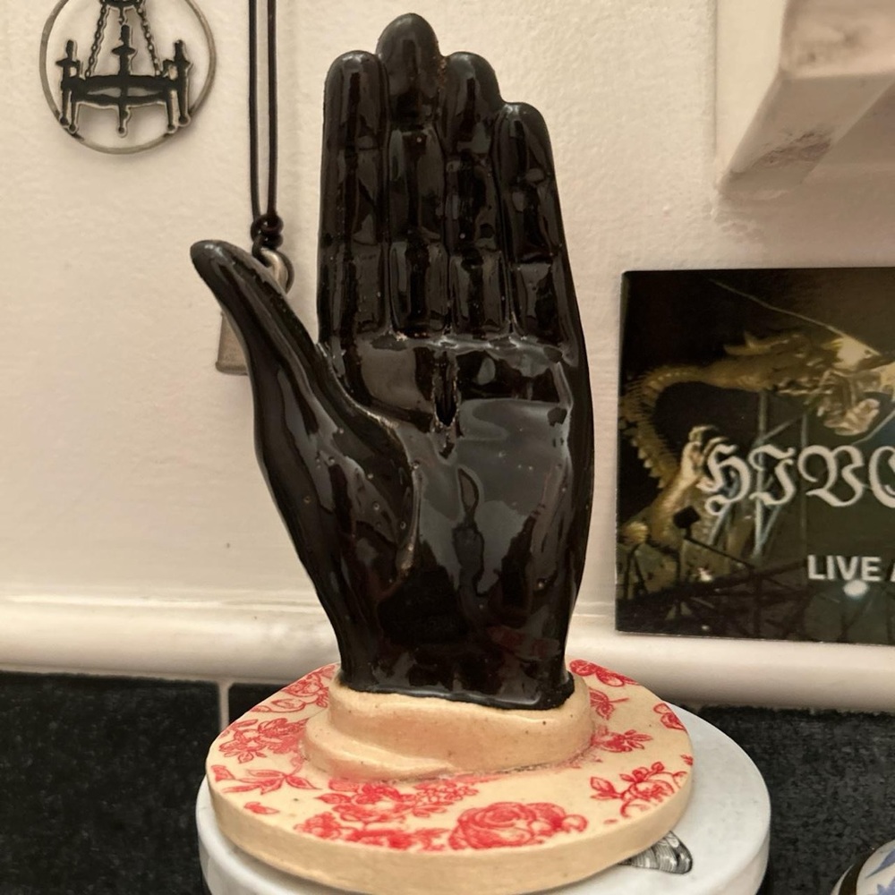 Ceramic Incense holder whimsical gothic